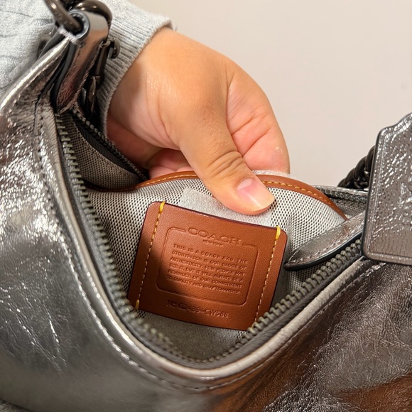 Coach Anthracite Juliet 25 Shoulder Bag & Wallet Bundle - Picture 11 of 16